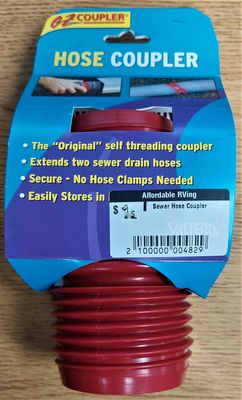 Valterra EZ Coupler Sewer Hose Coupler