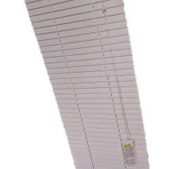 24&quot; x 17&quot; Metal Mini Blind - Alabaster