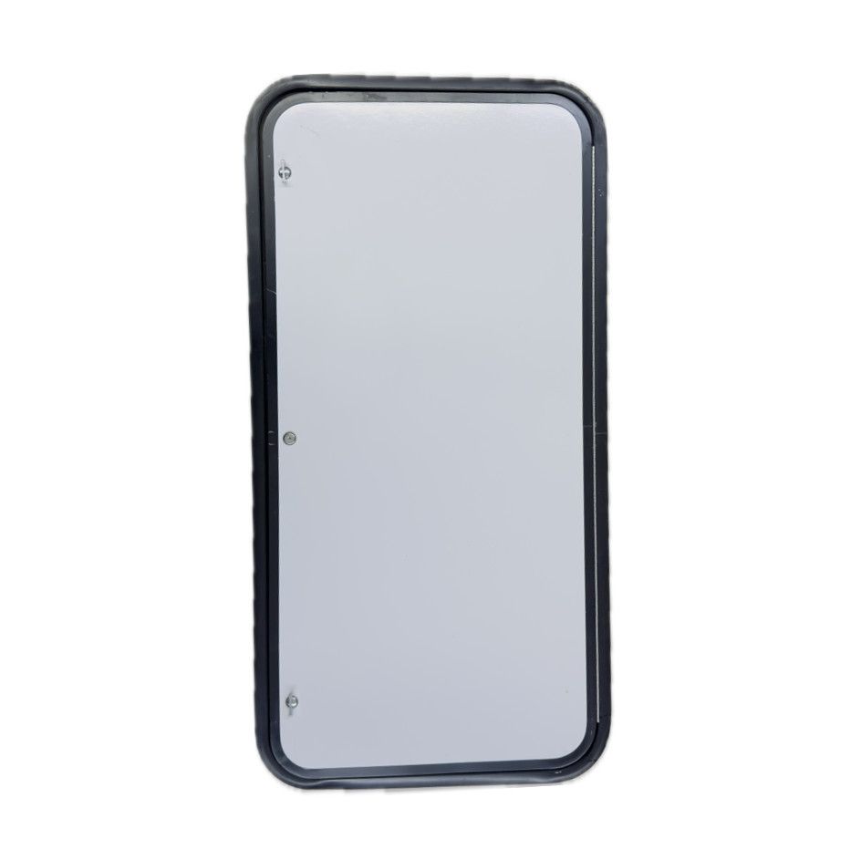 45&quot; x 22&quot; Baggage Door - White with Black Trim