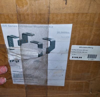 PullRite ISR Series 20K Universal Mounting Kit    2720