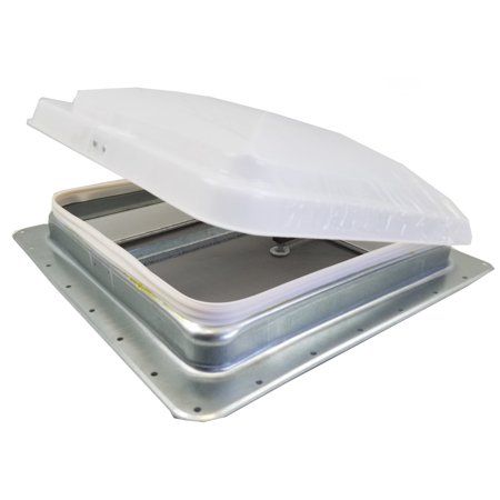 Heng&#39;s Non Power Roof Vent 14&quot; X 14&quot; ID White