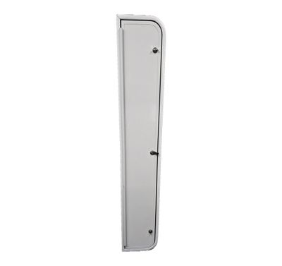 60&quot; x 9 1/2&quot; Baggage Door - White with White Trim