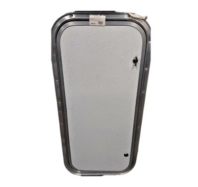 30&quot; x 14&quot; Baggage Door TX - White with Mil Trim