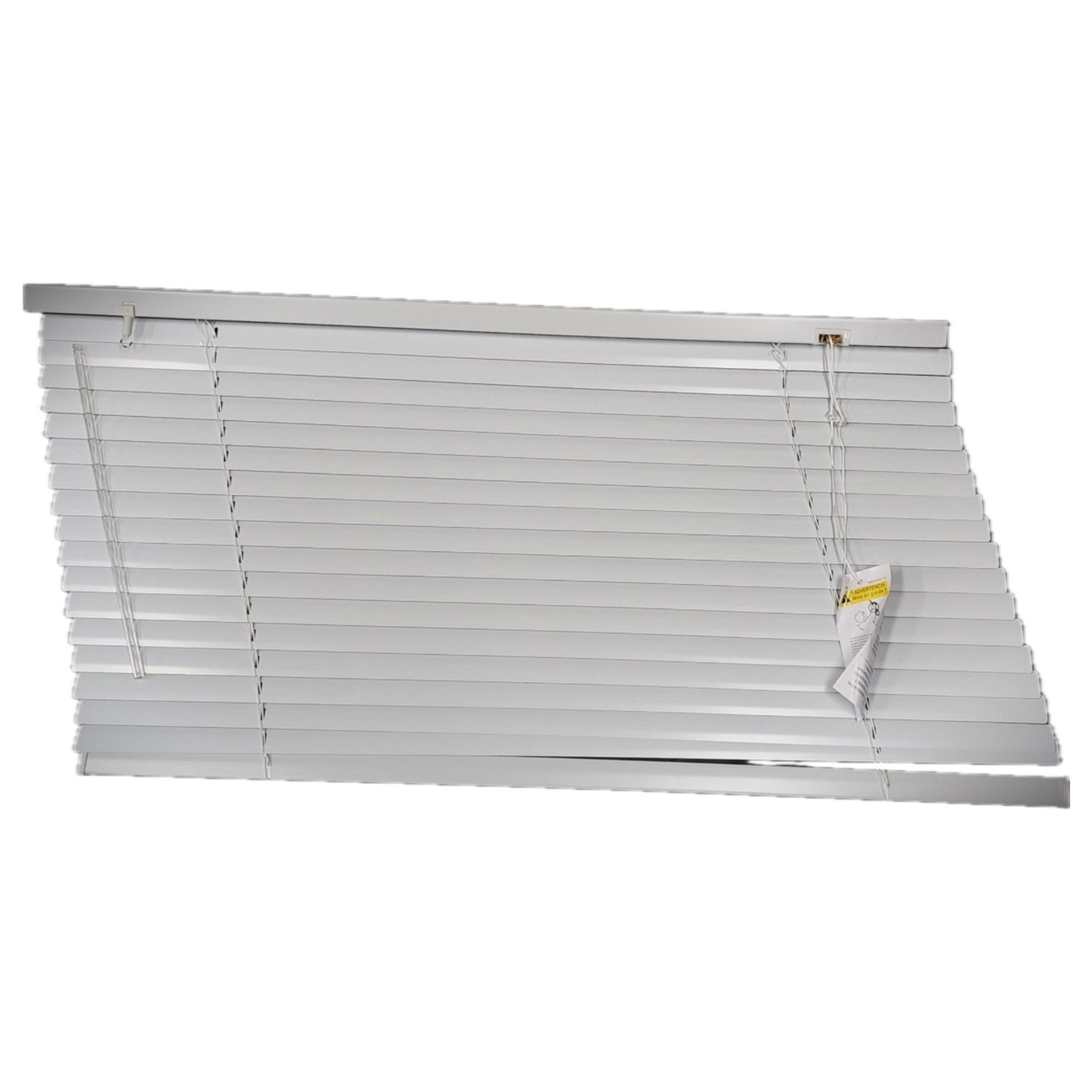 32&quot; x 17&quot; Metal Mini Blind - White