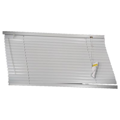 32" x 17" - Metal Mini Blind - White