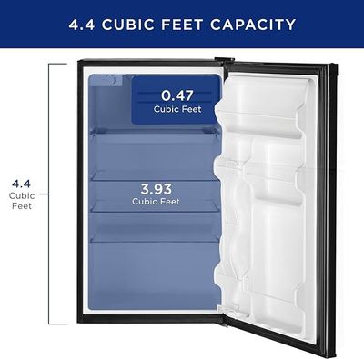 GE 4.4 Cubic Feet  Compact Refrigerator w/Freezer