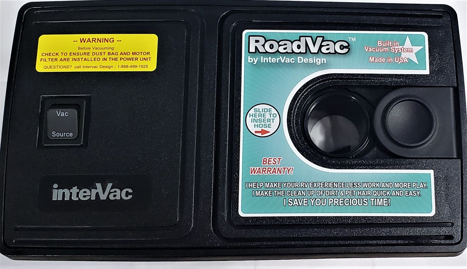 interVac RoadVac CS-6 Vacuum 110vAC