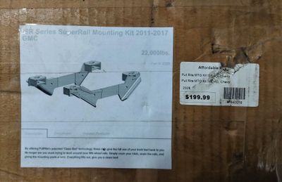 PullRite ISR Series SuperRail 22K Custom Mounting Kit for 2011-2019 GM 2500 &amp; 3500 Trucks