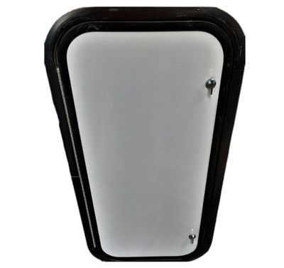 30&quot; x 14&quot; Baggage Door - Gray with Black Trim