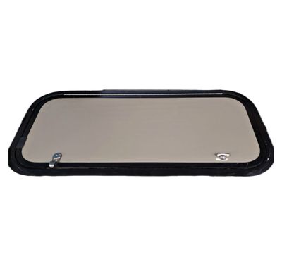 30&quot; x 13&quot; Baggage Door - Tan with Black Trim