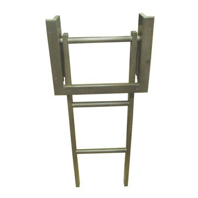 RV Wood Bunk Ladder - Ash Gray