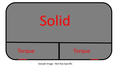 60&quot; x 29&quot; Dual - Torque Window - Tinted