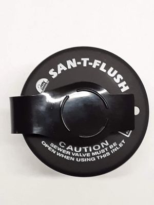 San-T-Flush Holding Tanks Fill Inlet Replacement – Black