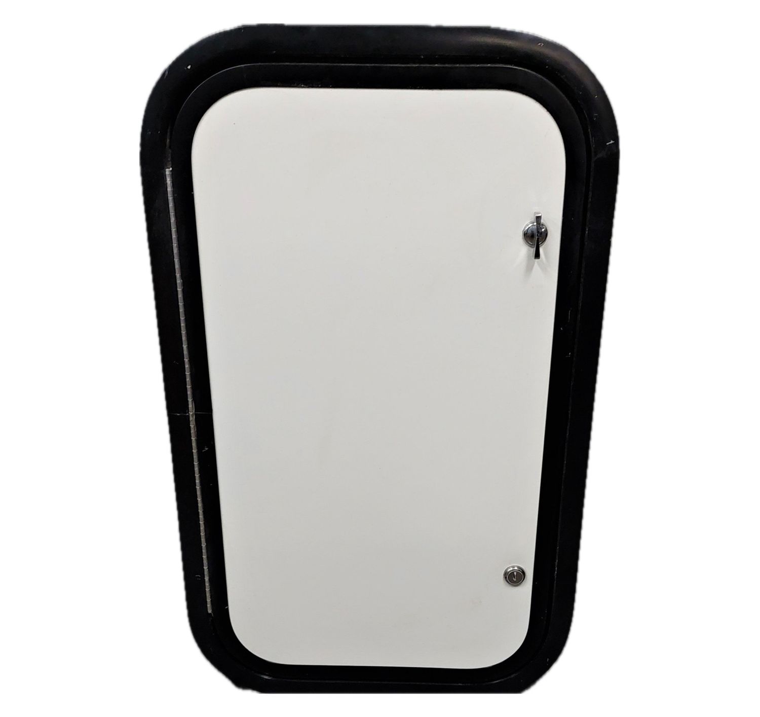 24&quot; x 14&quot; Baggage Door - White with Black Trim