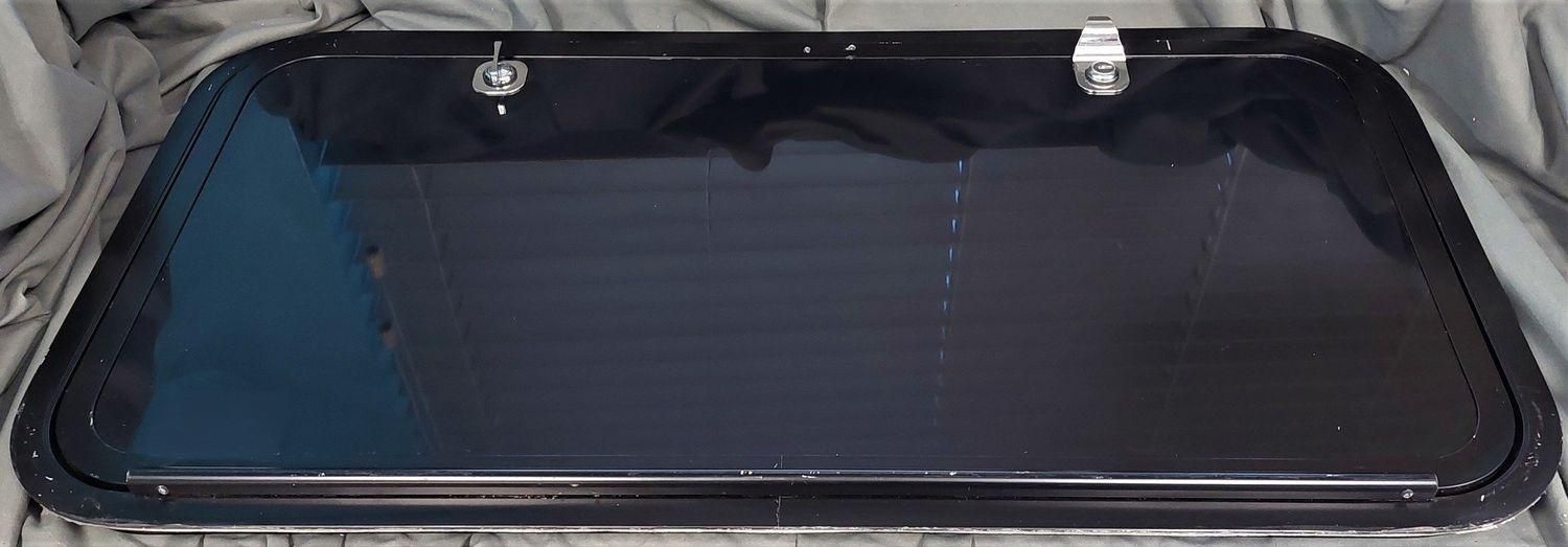 32&quot; x 17&quot; Baggage Door - Black with Black Trim
