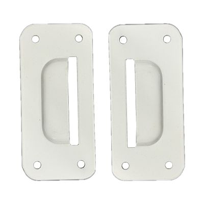 AP Products Wall Plate Bracket Pair White