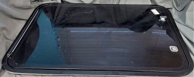 21&quot; x 31&quot; Baggage Door - Black with Black Trim