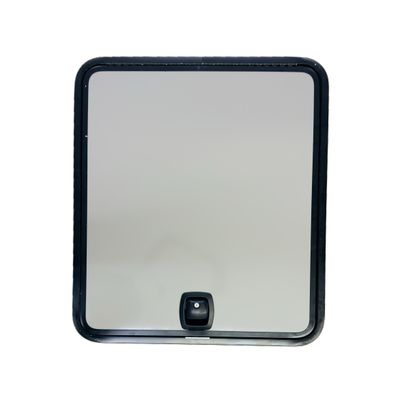 36&quot; x 32&quot; Baggage Door with Slam Latch - Gray with Black Trim