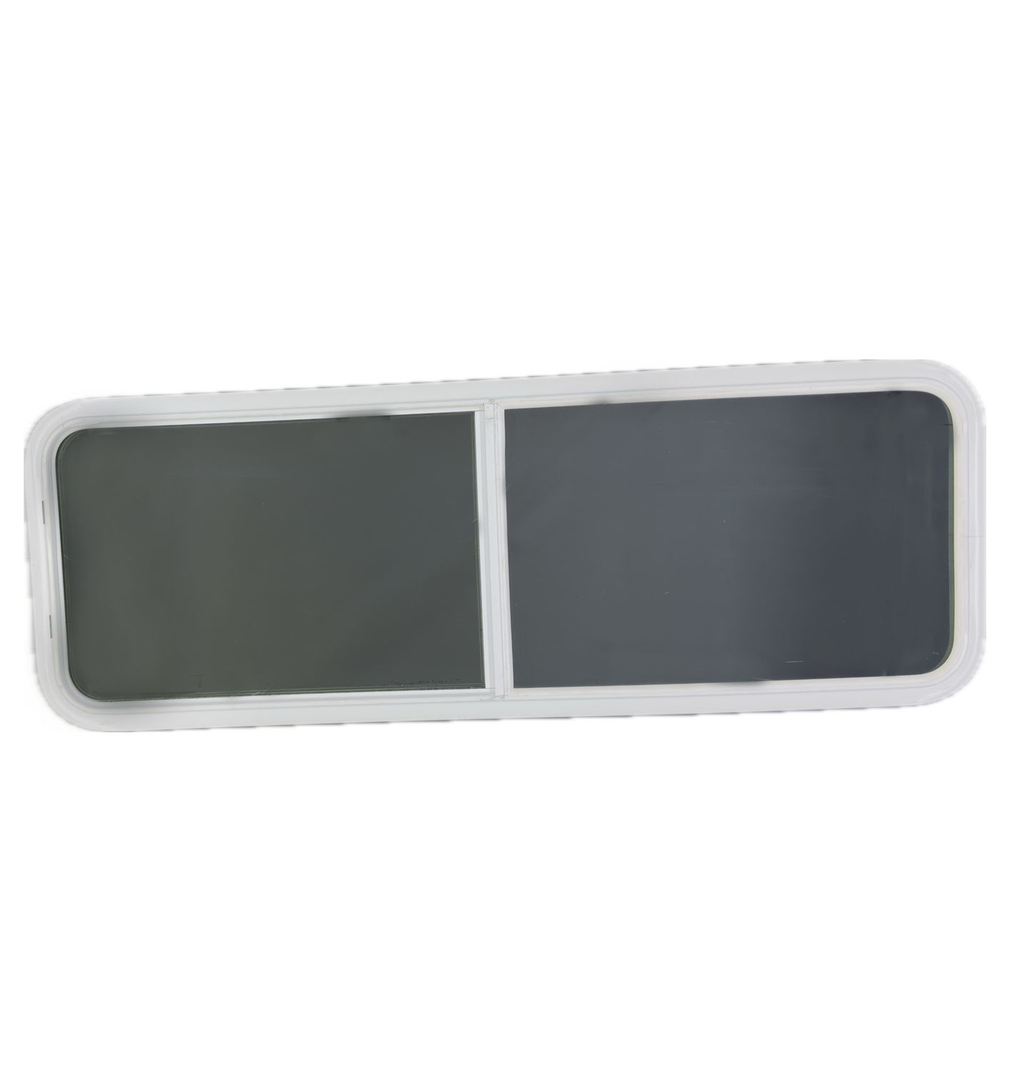 58&quot; x 20&quot; Horizontal Slider Window - White Frame - Tinted