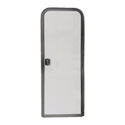 26&quot; x 70&quot; Entry Door - No Window - White with Black Frame