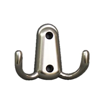 Robe Hook Nickel Deco