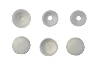 RV Designer Screw Covers - White