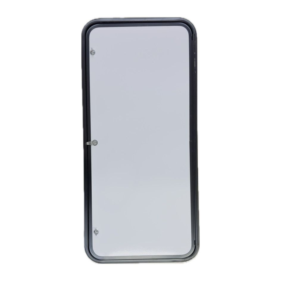 48&quot; x 22&quot; Baggage Door - White with Black Trim