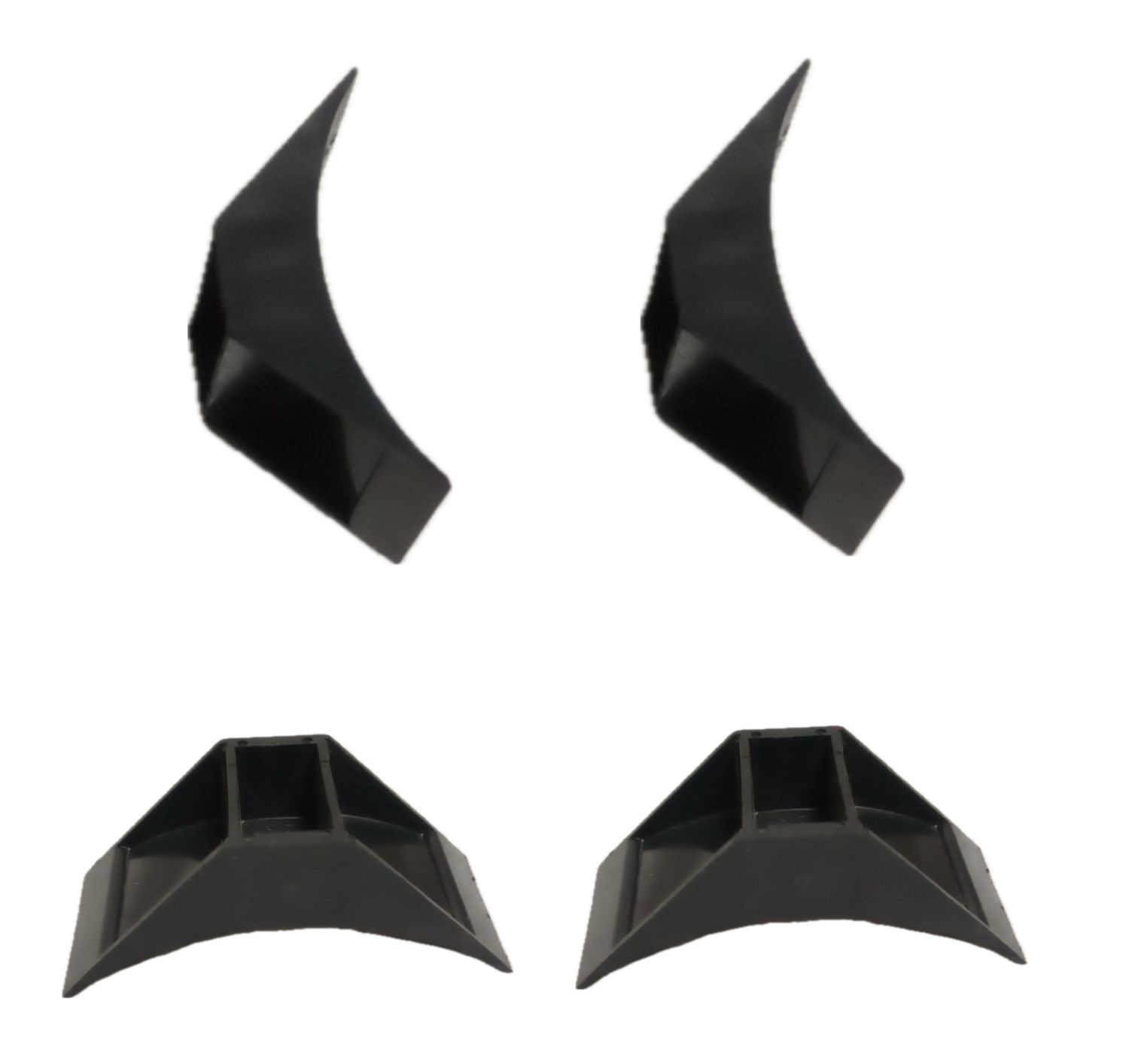 RV Radius Window Corner Block 3⅕&quot; X 1½&quot; - 4 Pack