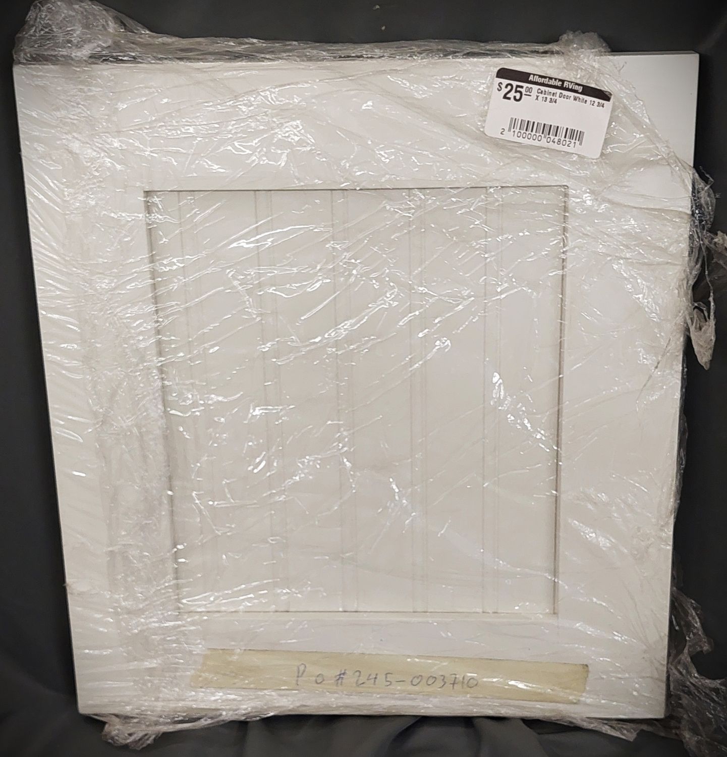 12 3/4&quot; x 13 3/4&quot; - RV Cabinet Door - White