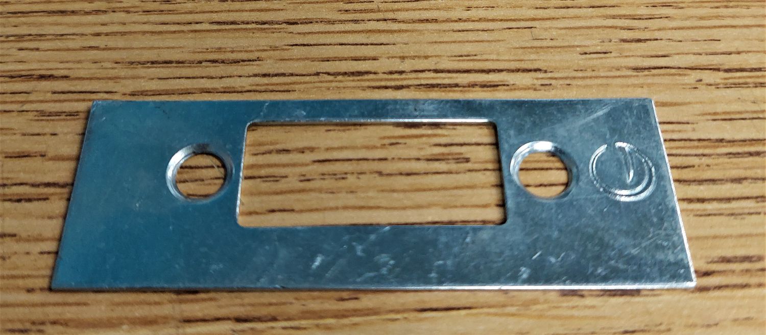 Entry Door Strike Plate