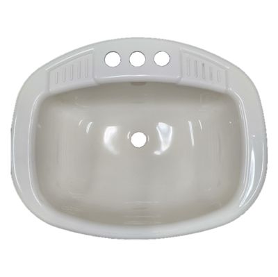 LaSalle Bristol 20&quot; x 17&quot; Rounded Rectangular RV Bathroom Sink
