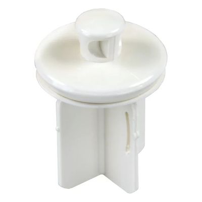 Sink Drain Pop-Up Stopper - Parchment