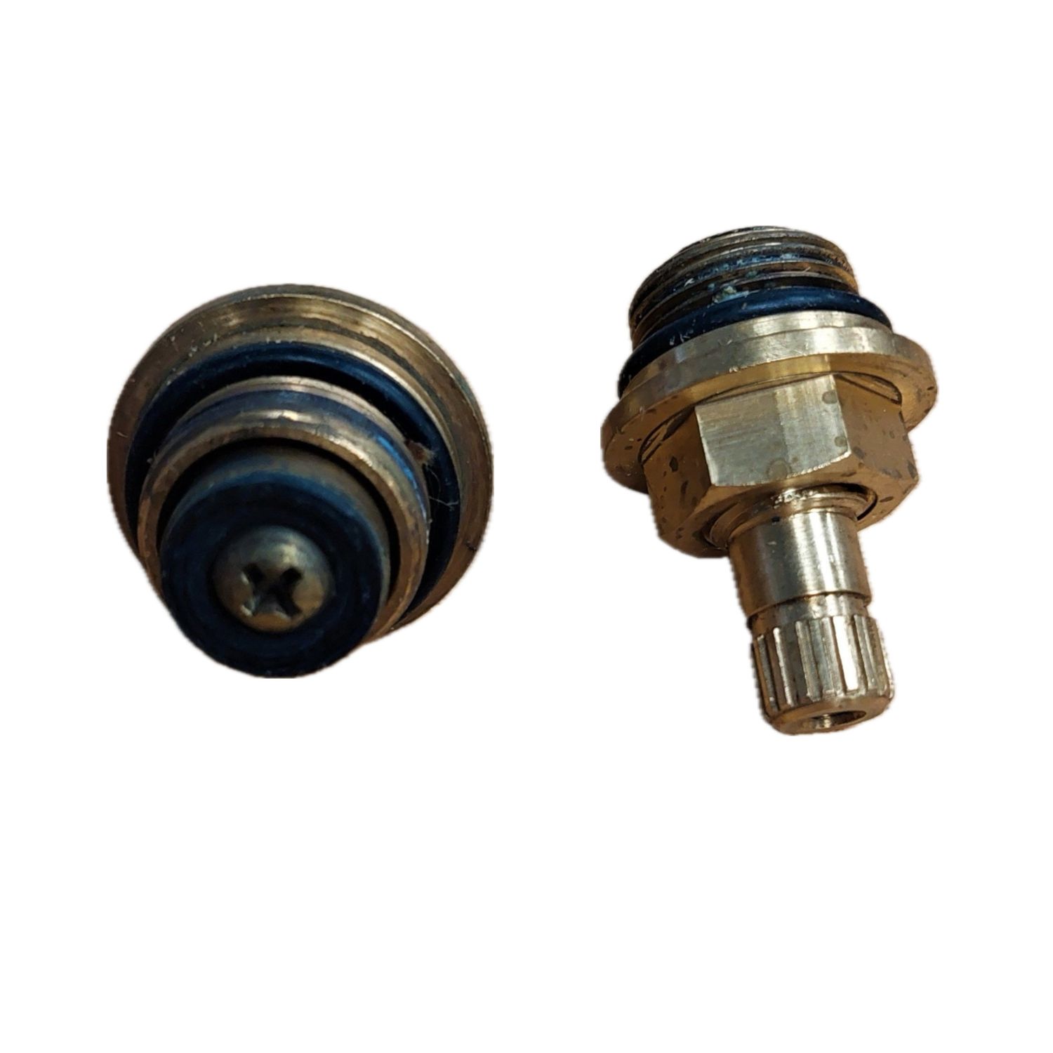 Brass Compression Stems for Dual Handle Faucets