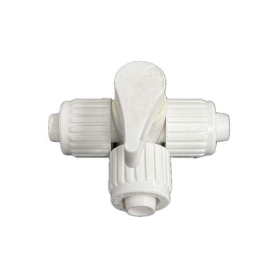 3-Way PEX 1/2&quot; Compression Bypass Valve Tee Fitting