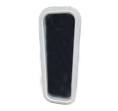 12&quot; x 35&quot; Vertical Picture Window - White Frame - Tinted