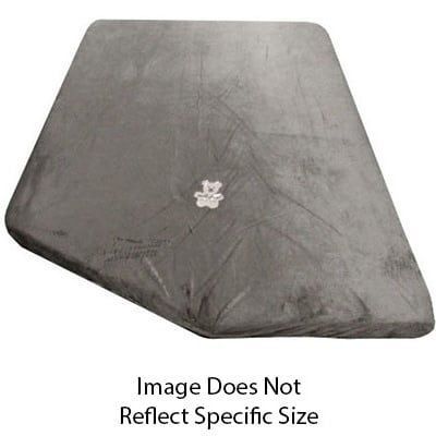 Lippert Teddy Bear Corner Cut Bunk Mattress 3&quot; x 50&quot; x 74&quot; - Gray