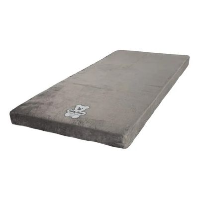 Teddy Bear Bunk Mattress - Gray - 74&quot; x 38&quot; x 3&quot; - No Cut