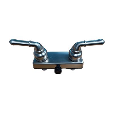 Empire Shower Diverter Faucet -  Nickel Euro Style Teapot Handles