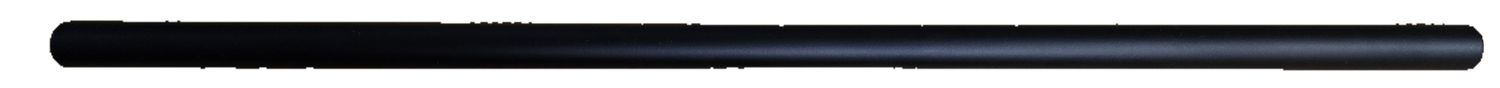 Towel Bar - Matte Black - Round Rod - 18&quot;