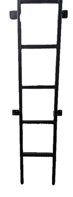 Black Iron Wall Mount Egress Ladder