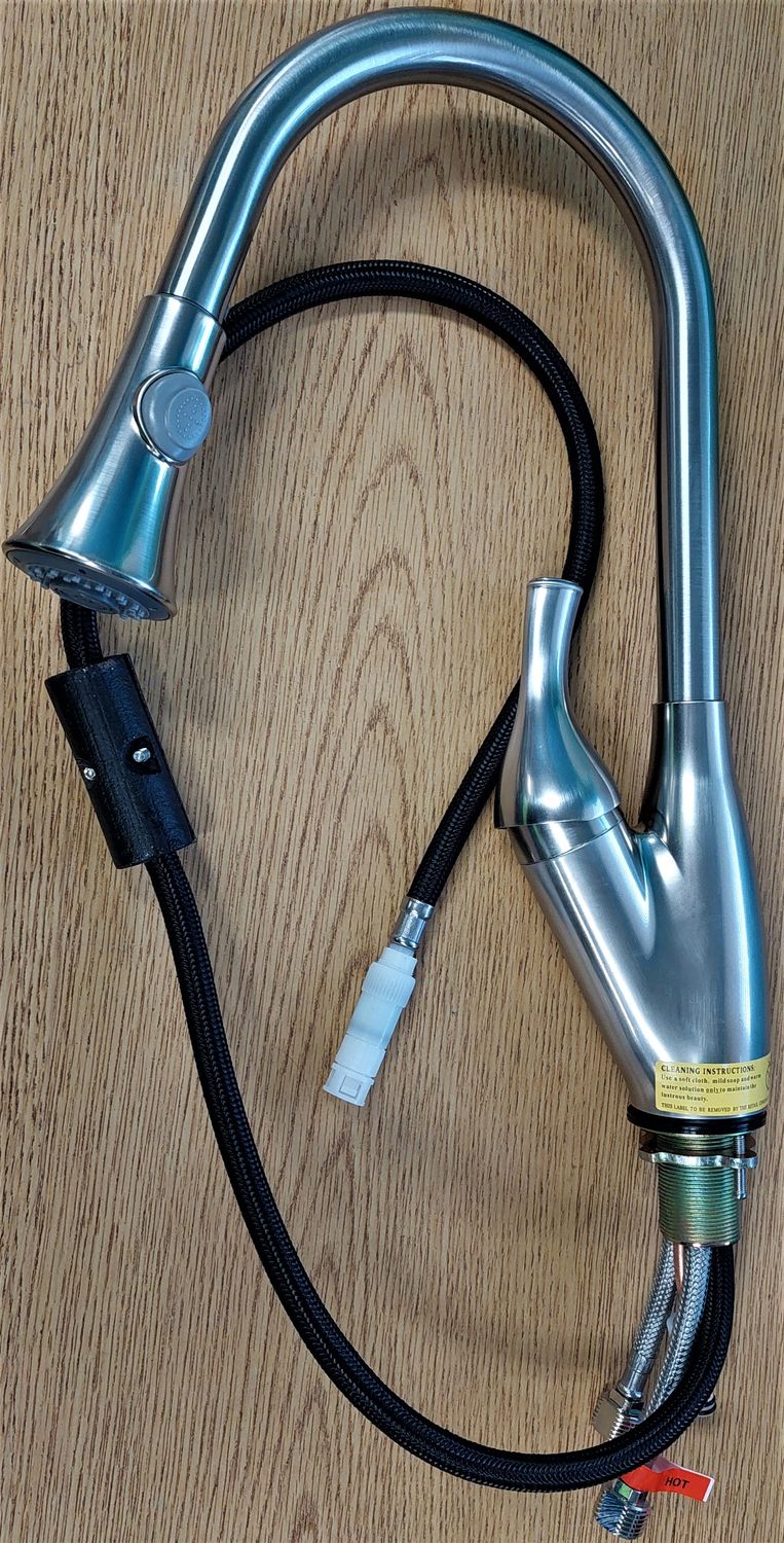 High Spout Kitchen Faucet with Sprayer