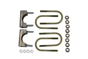 Trailer Leaf Spring U-Bolt Kit for 2 1/2"Round Axle