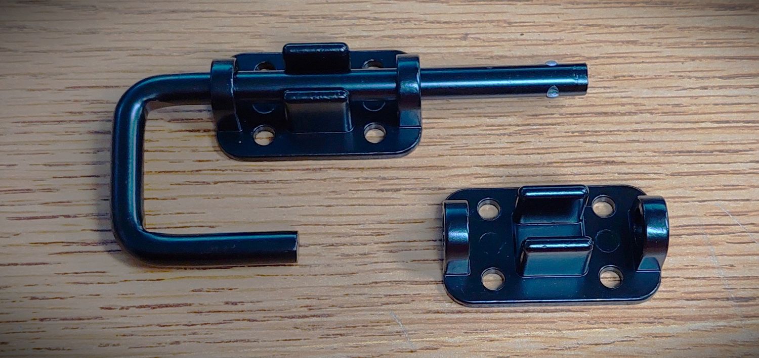 AP Products Bunk/ Barrel Latch Black  # 013-081