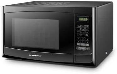 Contoure 900w  1 cubic foot Microwave Black