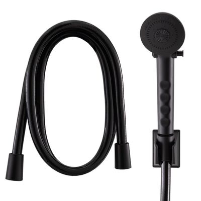 Handheld Shower Wand and Hose - Black