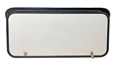 32&quot; x 15&quot; Baggage Door - White with Black Trim