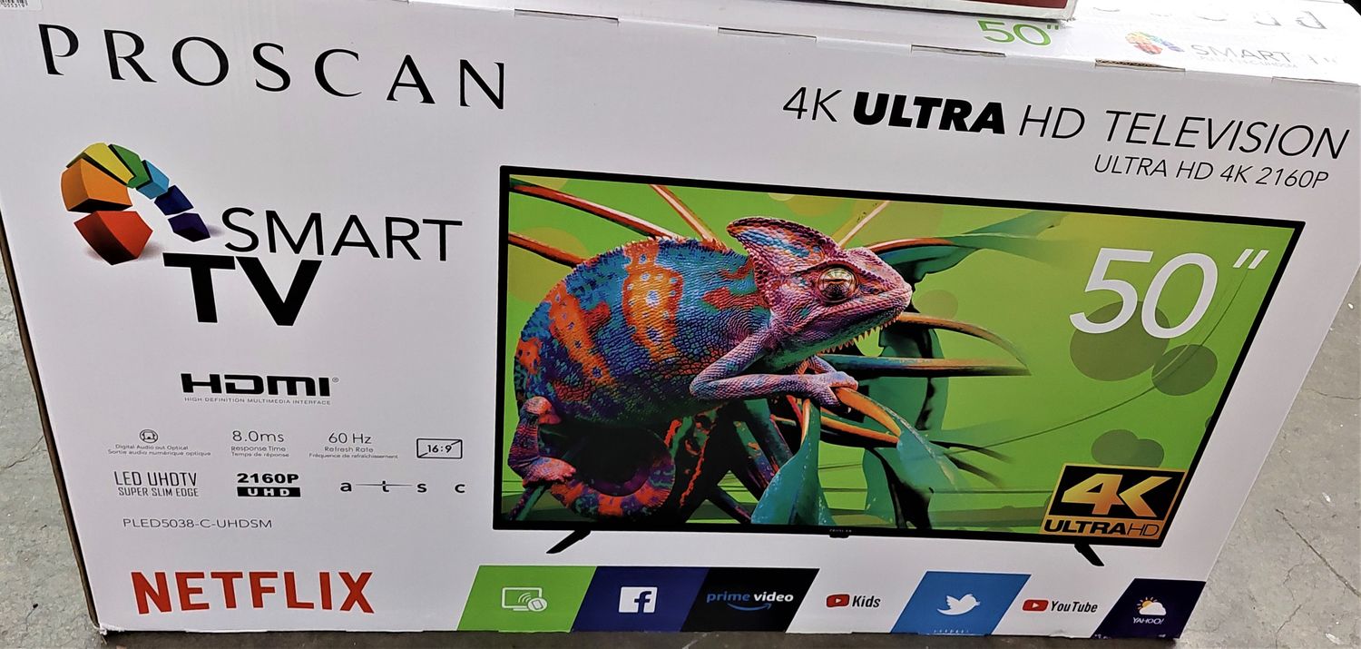 Proscan 50&quot; 4K Ultra HD Smart TV
