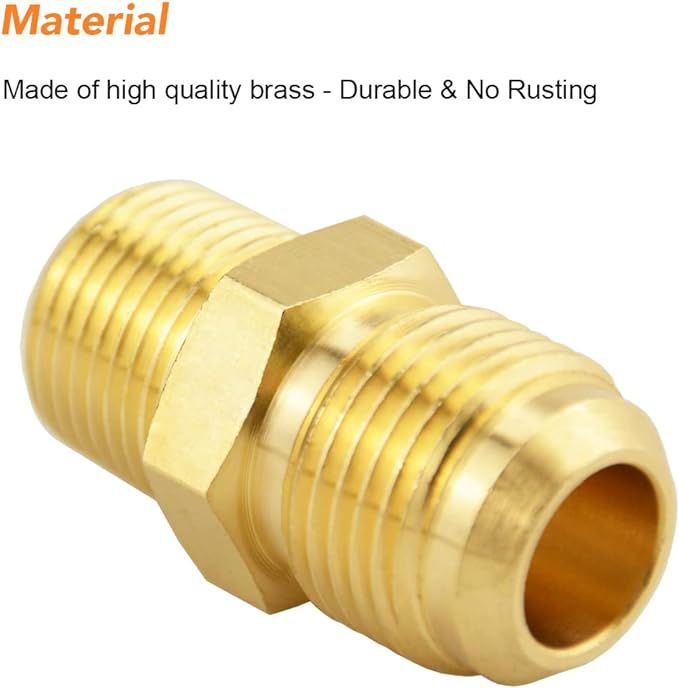 Brass Connector 1/2&quot; x 3/8&quot; Half Union