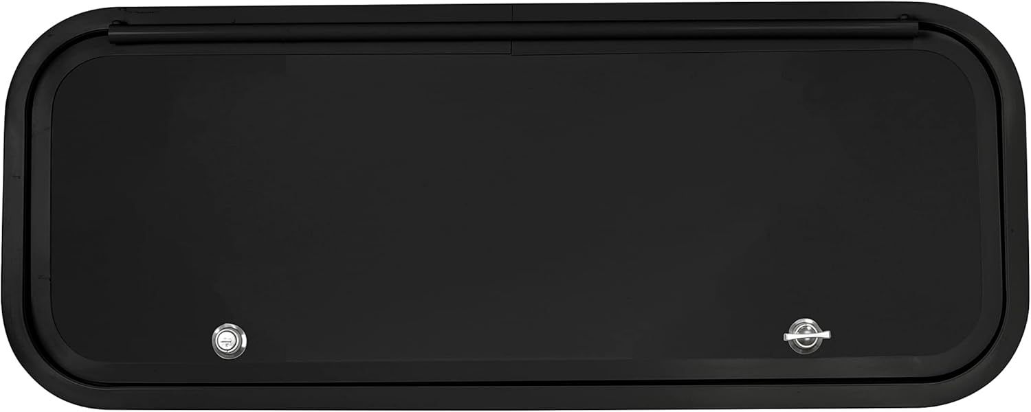 42 1/2&quot; x 14&quot; Baggage Door - Black with Black Trim