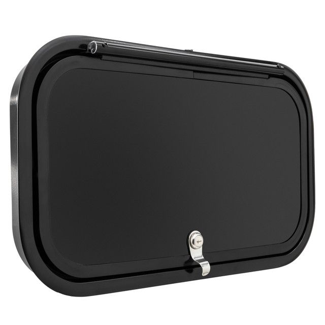 26&quot; x 18&quot; Baggage Door -  Black with Black Trim